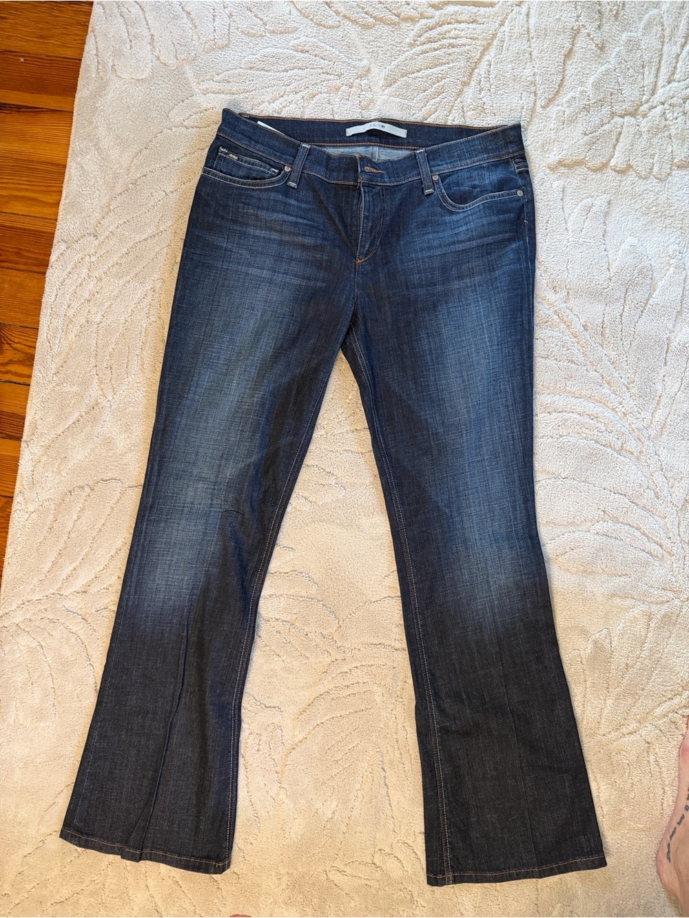 Joe's Jeans Dark Indigo Bootcut Jeans